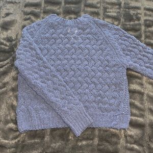 Periwinkle knitted sweater